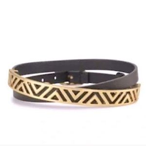 Stella & Dot Ally double wrap bracelet